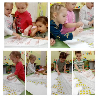 Техника рисования мятой бумагой в детском саду